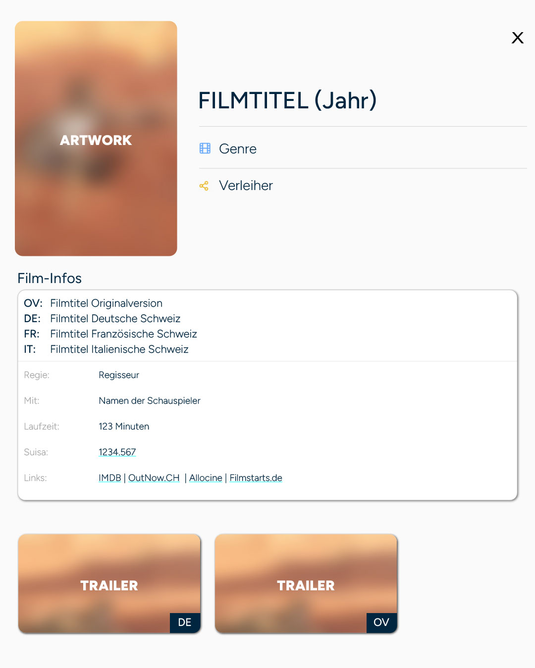 movie layout